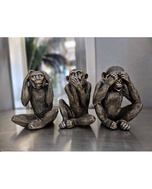 Beždžionėlių komplektas "No Evil"